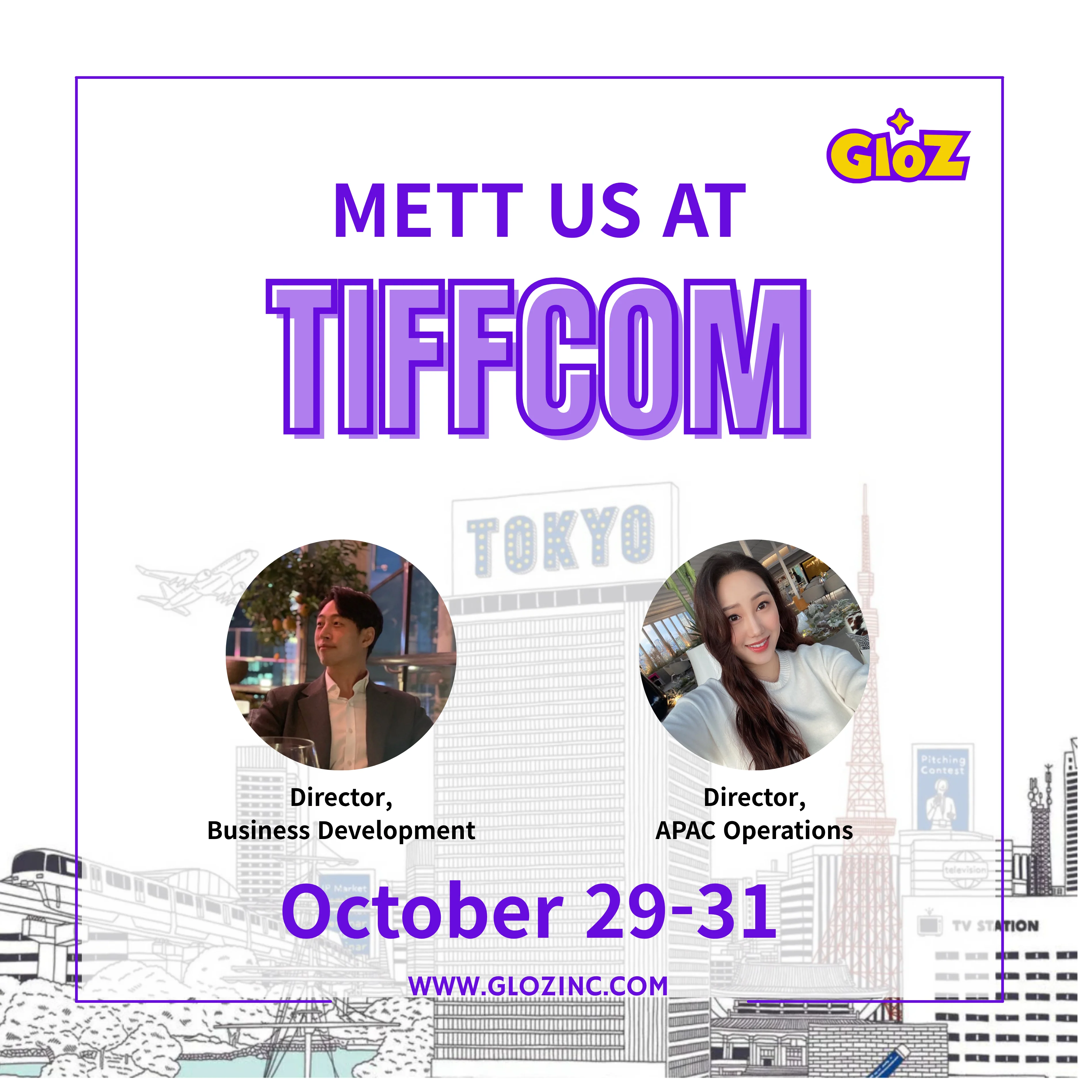 GloZ to Attend TIFFCOM 2025 for the First Time!